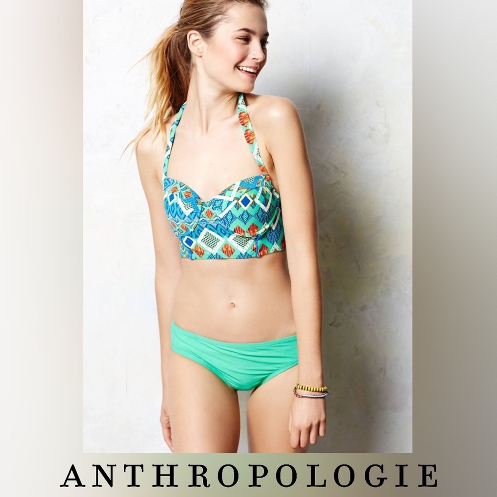 FINAL PRICE! Anthropologie Bikini Top by Mermaid